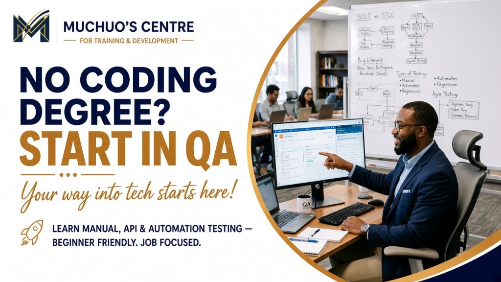 No coding degree? Start in QA — Complete Software Testing Course